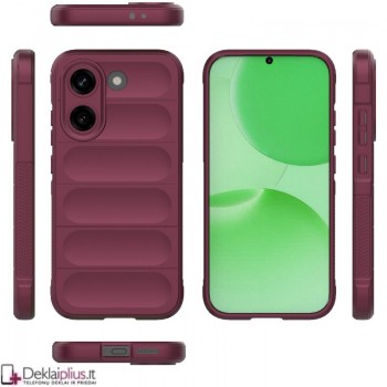 Magic Shield guminis dėklas - bordo spalvos (Xiaomi Poco X8 Pro)